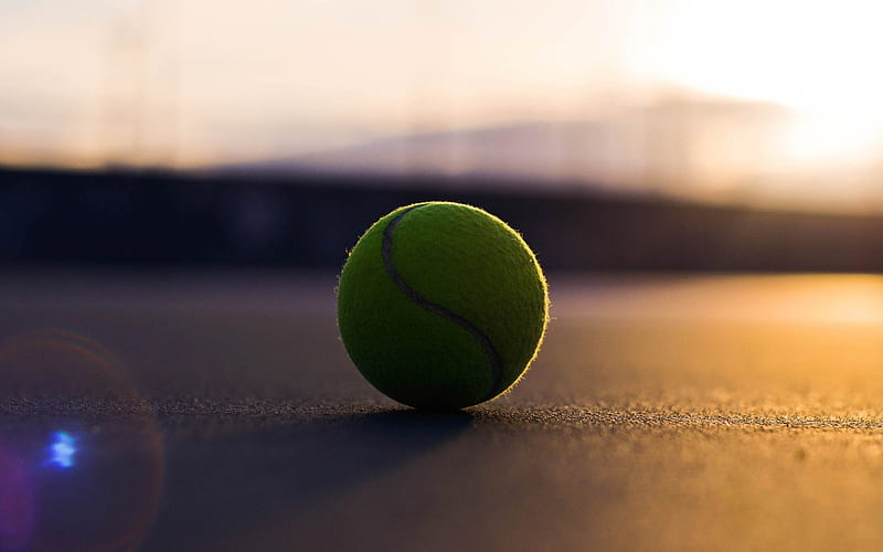 tennis balls-sports theme, HD wallpaper