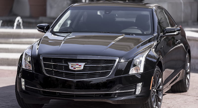 2016 Cadillac ATS Coupe Black Chrome Package (Color: Black Raven) - Front , car, HD wallpaper