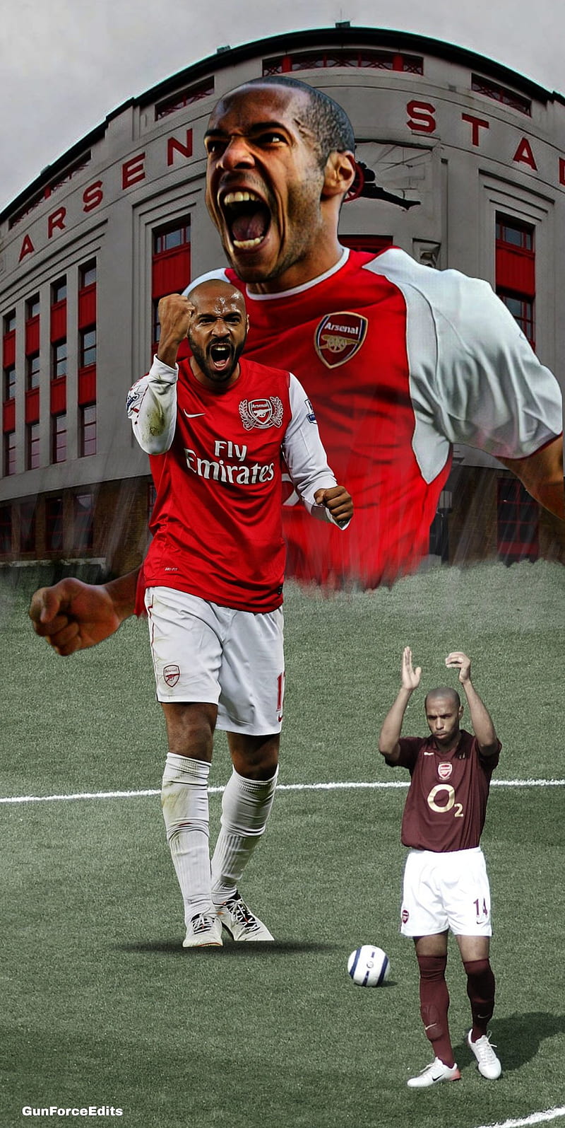 Thierry Henry, arsenal, football, th14, HD phone wallpaper | Peakpx