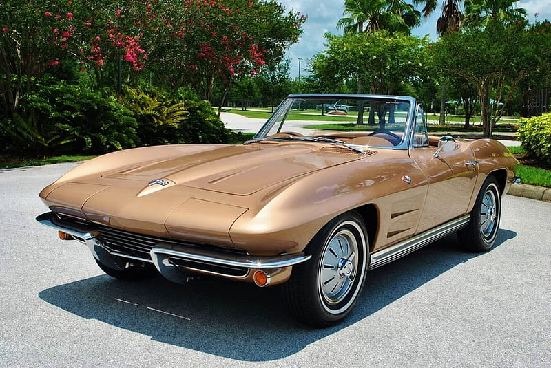 1964 Chevrolet Corvette Sting Ray 327 Convertible, Chevrolet, Muscle, esports, Old-Timer, Ray, Convertible, Car, 327, Corvette, Sting, HD wallpaper