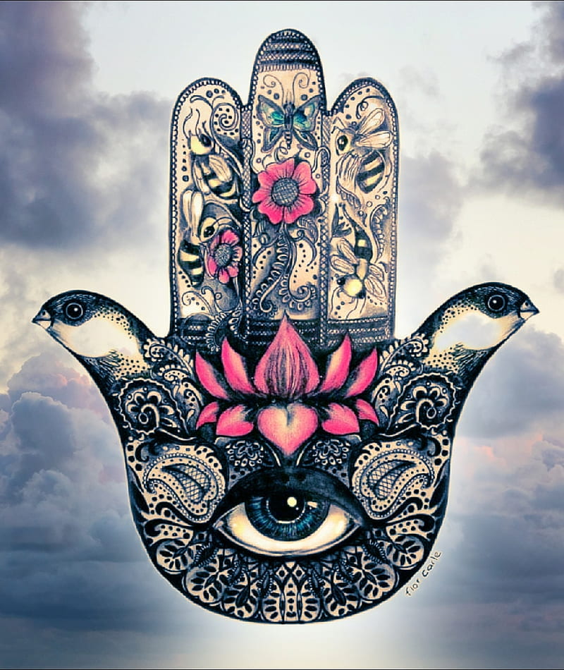 Hippy Dippy, hand, third eye, HD phone wallpaper | Peakpx