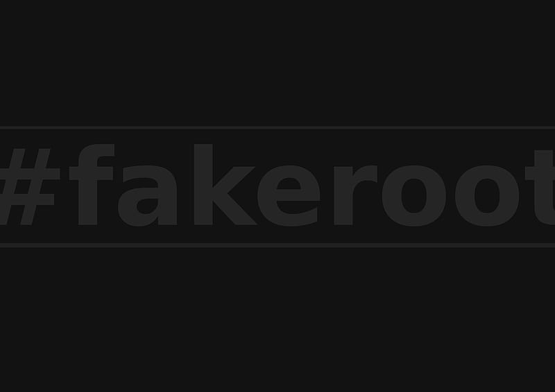 Fakeroot Typography , terminal, hacker, computer, ubuntu, linux, typography, minimalism, HD wallpaper