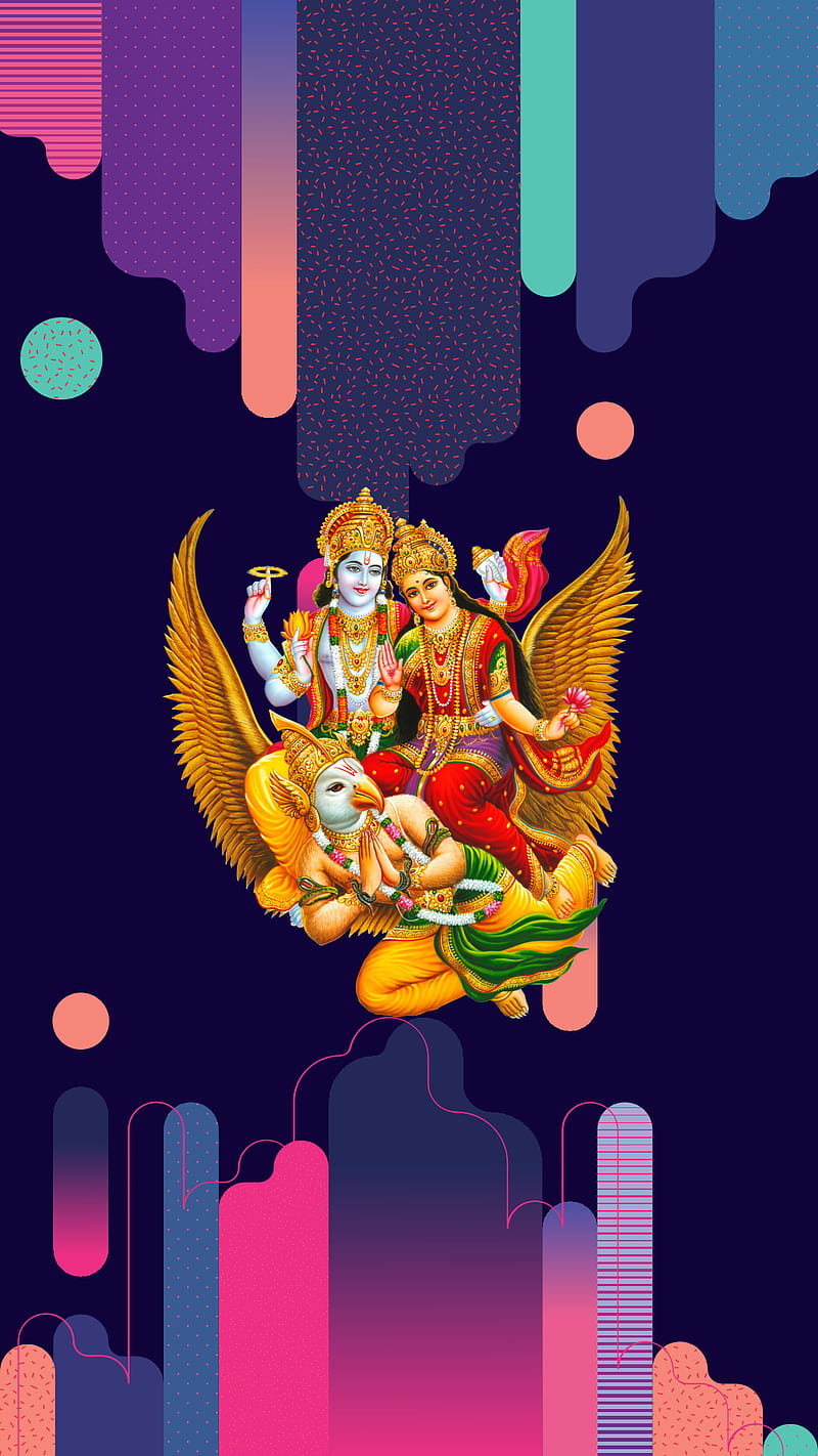 Laxminarayan, god, hinduism, laxmi, narayan, HD phone wallpaper | Peakpx