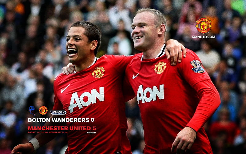 Bolton 0 United 5-Premier League matches in 2011, HD wallpaper