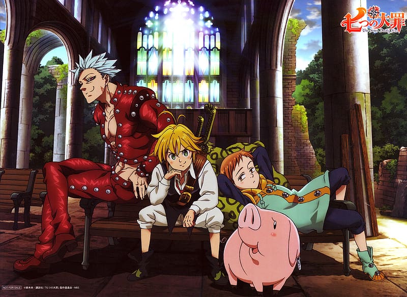 Net Nanatsu No Taizai Nnt Anime Meliodas Hawk King - Seven Deadly Sins  Revival Of The Commandments, HD Png Download - vhv