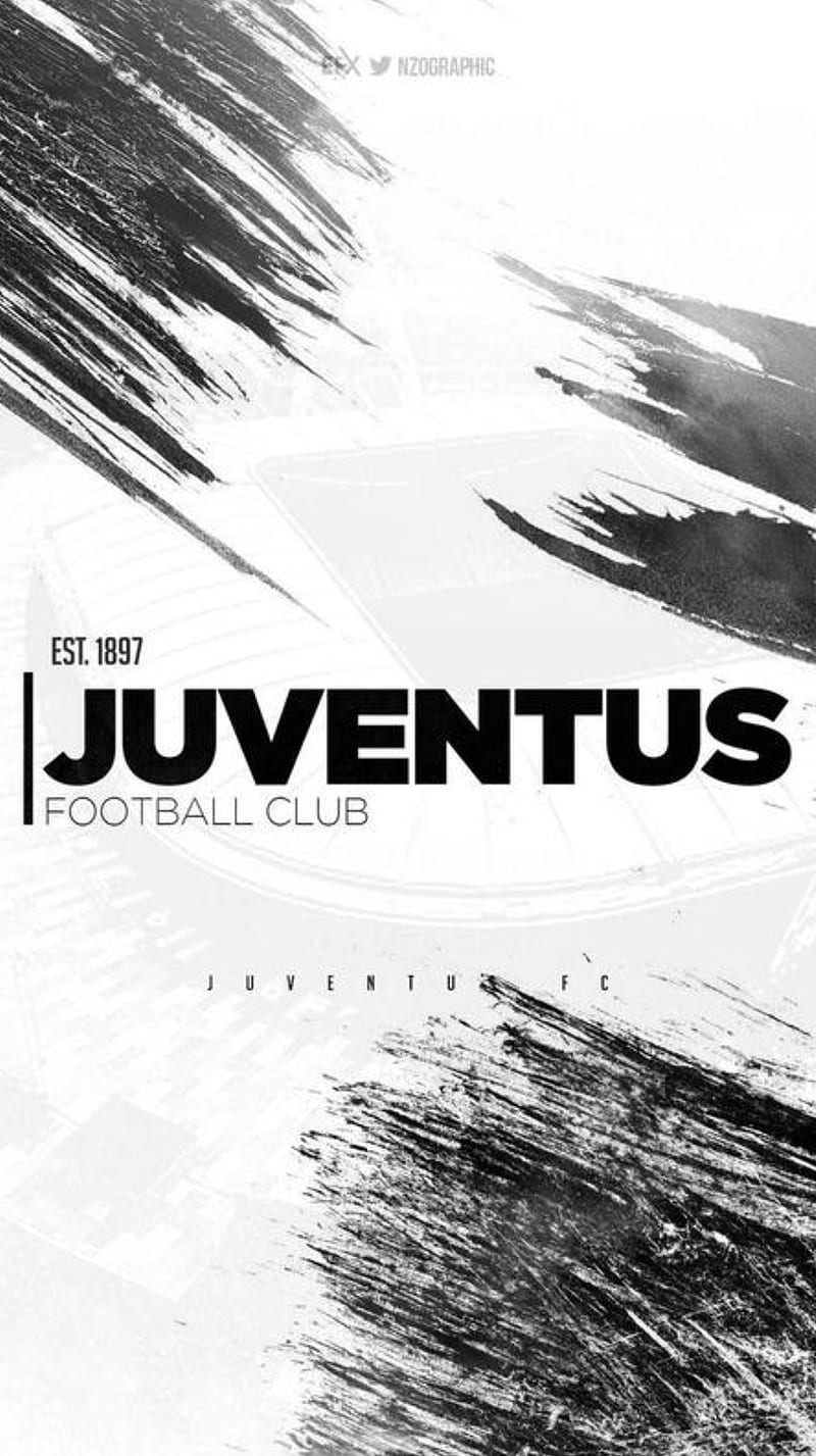 Juventus fc, 1897, black and white, club, football, football club, jfc, juve,  HD phone wallpaper | Peakpx