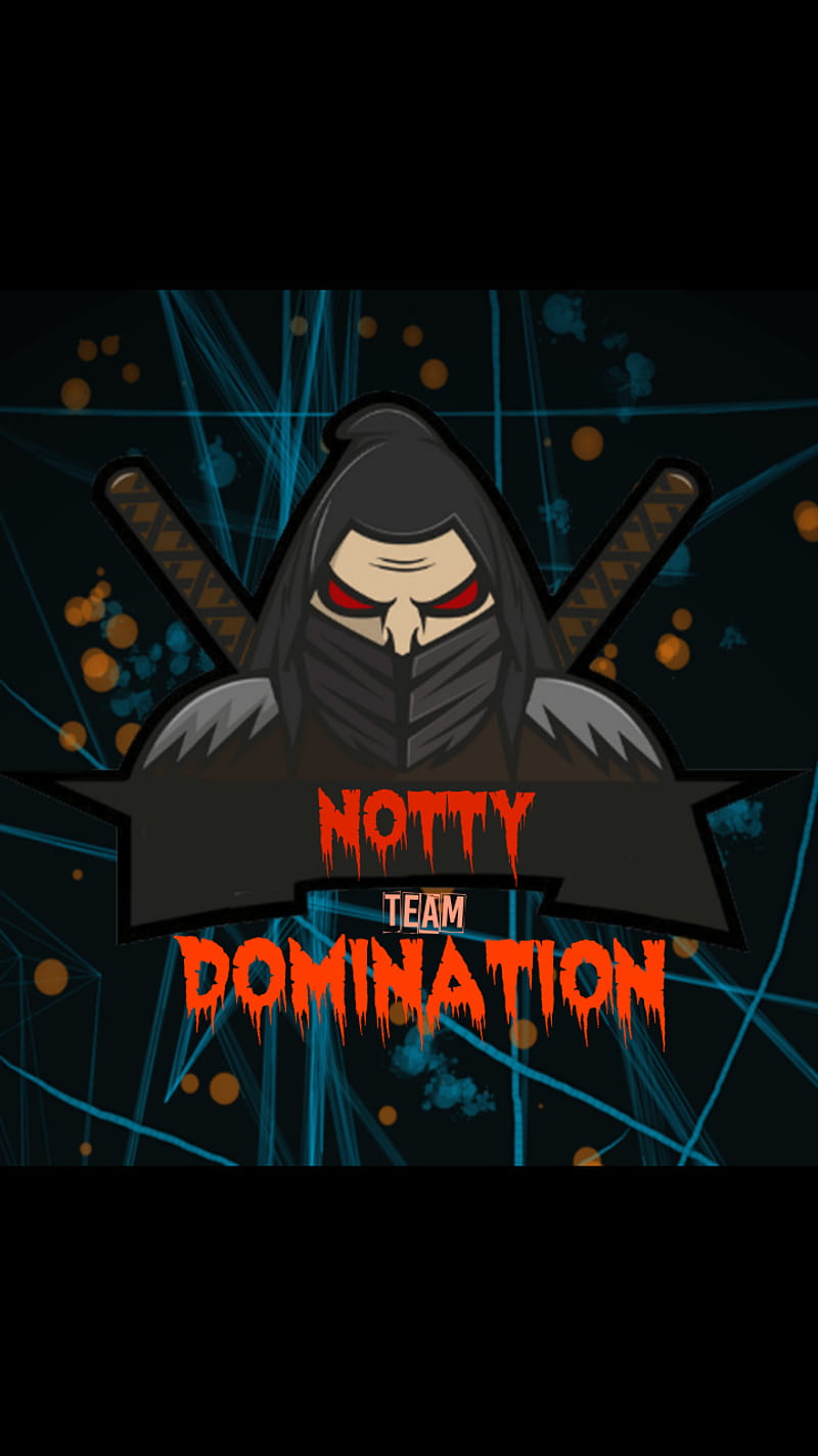 Notty Domination, fire, games, pubg, username, HD phone wallpaper