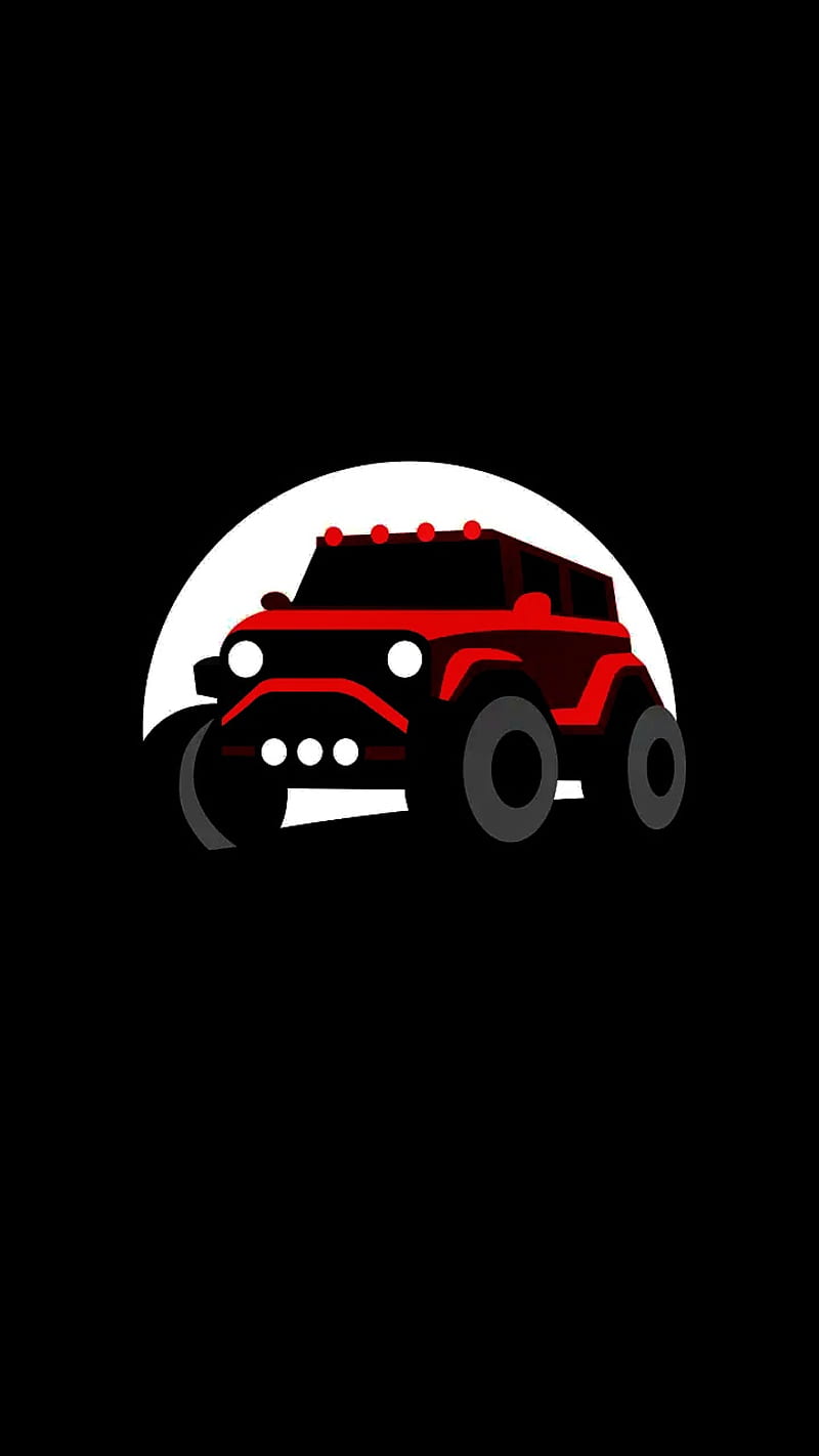 Jeep Animation, animated, HD phone wallpaper | Peakpx