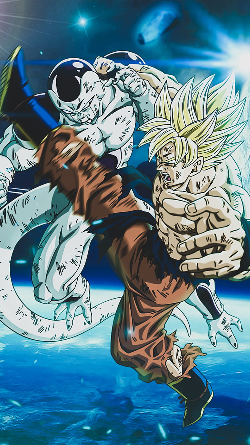 Goku vs #Freezer  Wallpaper do goku, Goku desenho, Desenhos dragonball