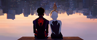 HD wallpaper: Spider-Man: Into the Spider-Verse, Animation, 4K