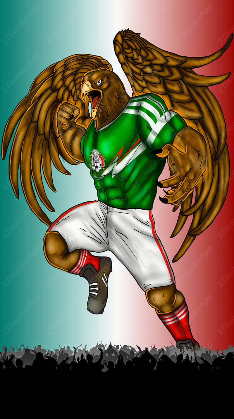 Mexico, aguila, amanne, flag, colors, background, iphone, pintura