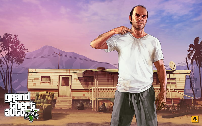trevor cutthroat-Grand Theft Auto V GTA 5 Game, HD wallpaper