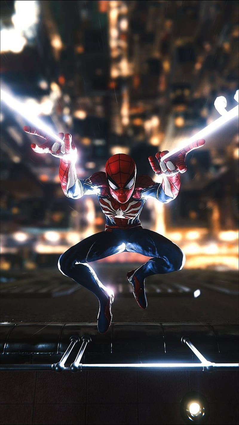 Spiderman, ps4, sony, marvel, game, gamer, HD phone wallpaper