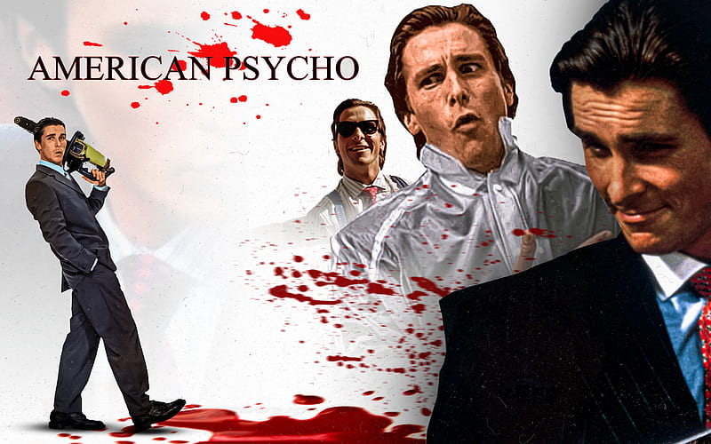 Download American Psycho With Ax HD Wallpaper  Wallpaperscom