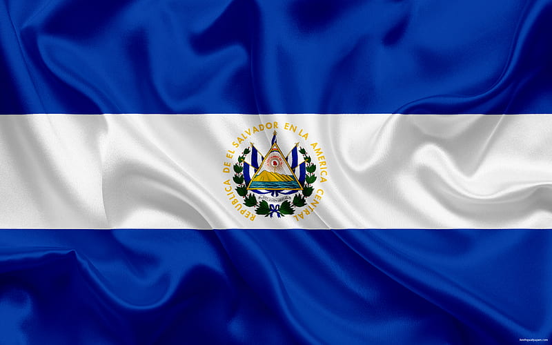 Flag Of El Salvador Central America El Salvador National Symbols National Flag Hd Wallpaper