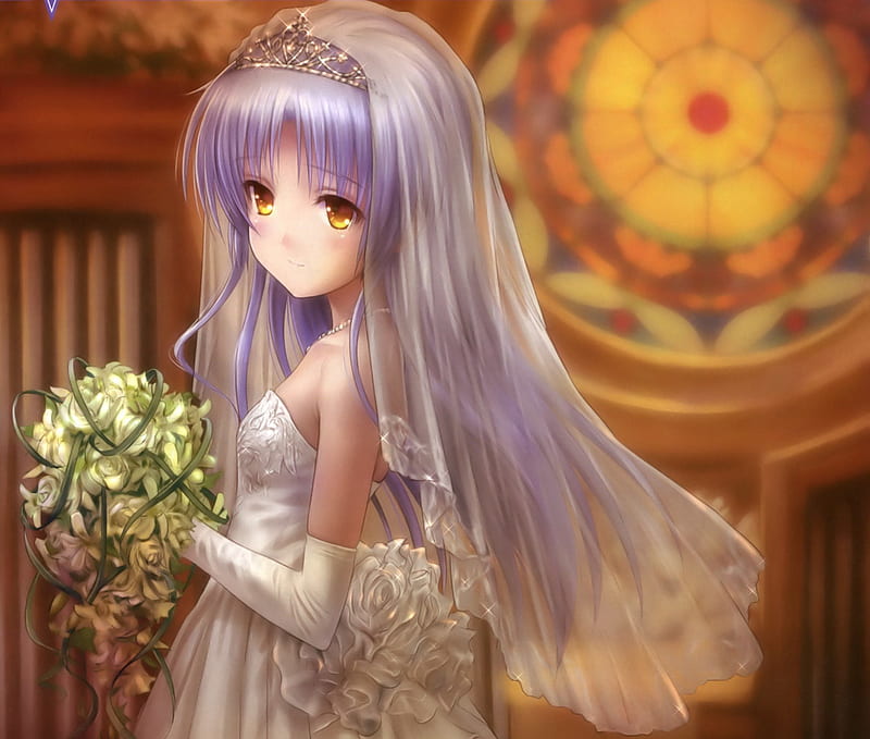 Anime wedding dress HD wallpapers | Pxfuel