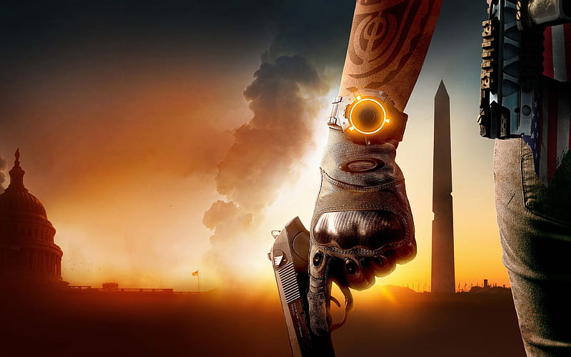 Tom Clancys The Division 2, 2019 poster, promotional materials, new games, HD wallpaper