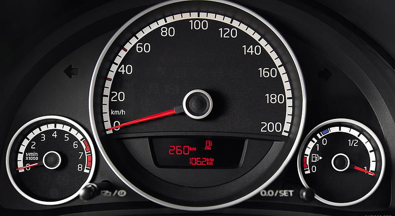 2013 Volkswagen Eco UP! Instrument Panel , car, HD wallpaper