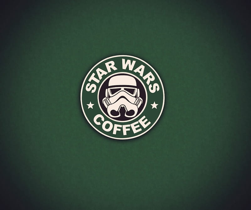Stormtrooper Coffe, coffee, star wars, starbucks, stormtroopers, HD wallpaper