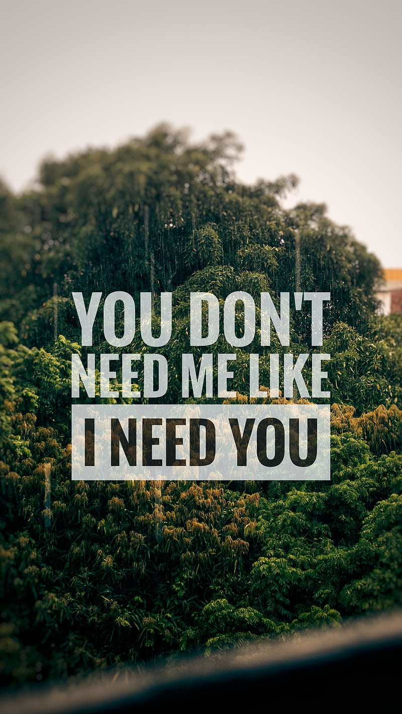 Like I need you, day, forest, keshi, lo-fi, lofi, nature, rain, sad, HD phone wallpaper