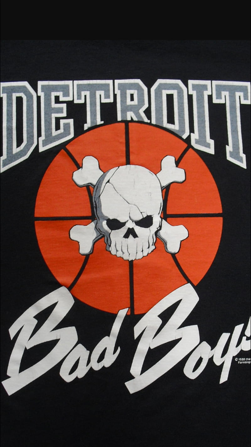 Detroit Bad Boys, basketball, pistons, HD phone wallpaper