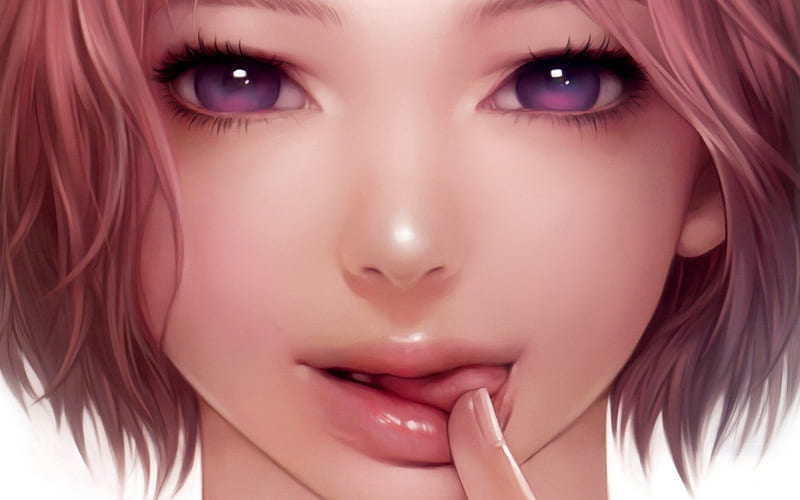 A detailed drawing, human face , extreme close up shot, anime, ... -  Arthub.ai