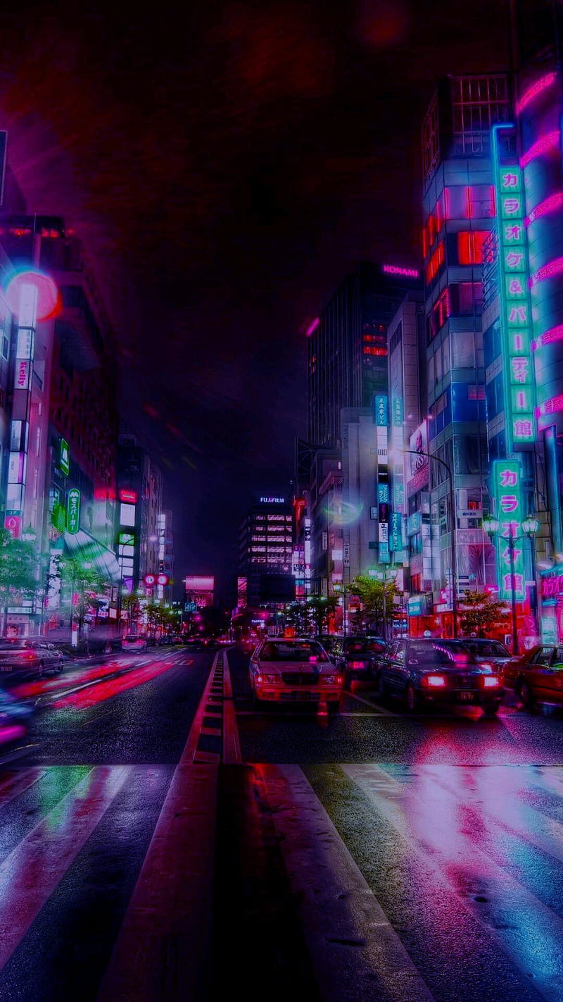 Vibrant City, tokyo, HD phone wallpaper | Peakpx