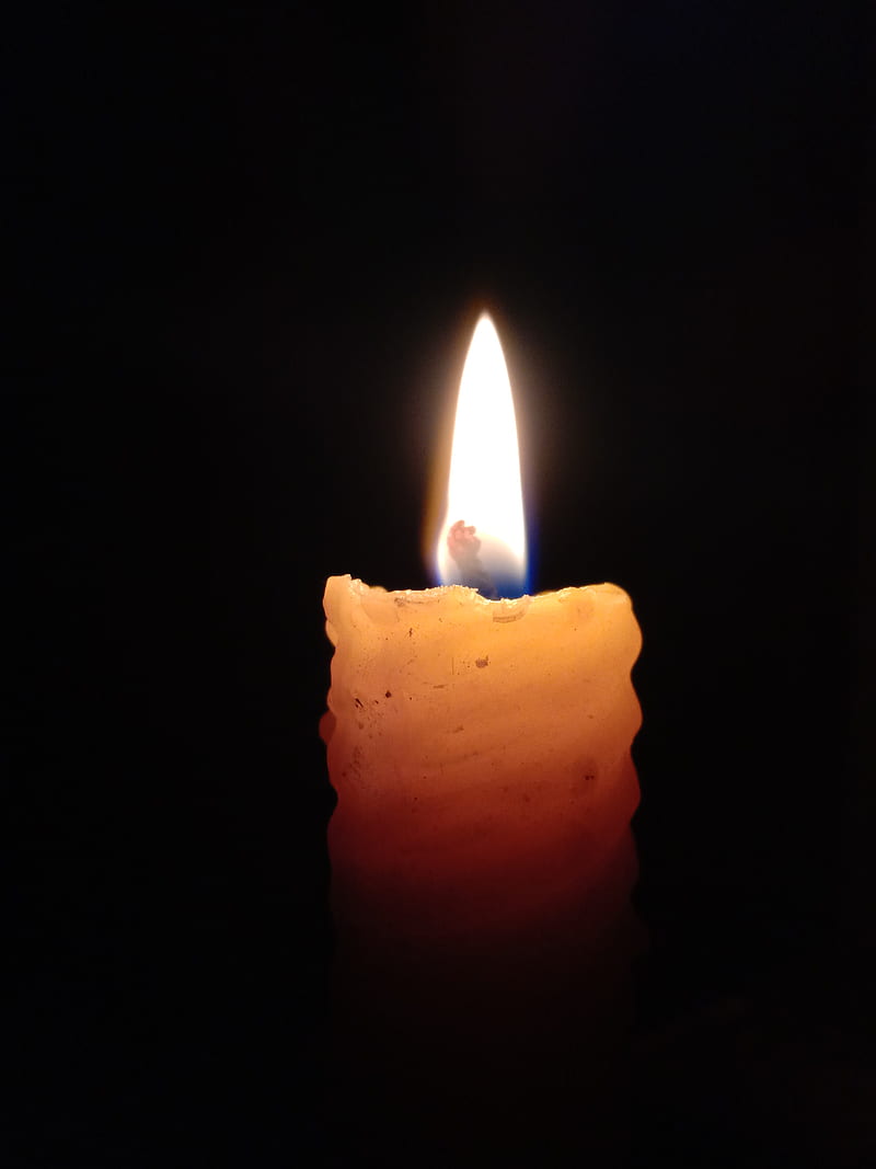 Candle, candlelight, dark, HD phone wallpaper