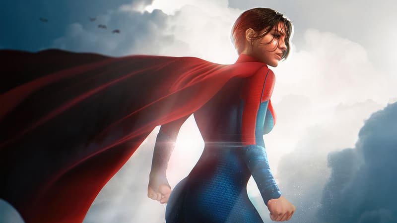 Sasha Calle Supergirl In The Flash , the-flash, supergirl, superheroes, 2023-movies, movies, artstation, HD wallpaper