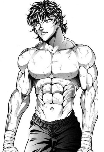 same-mole626: Brave looking Young Strong Female Bodybuilder, Anime Art Style