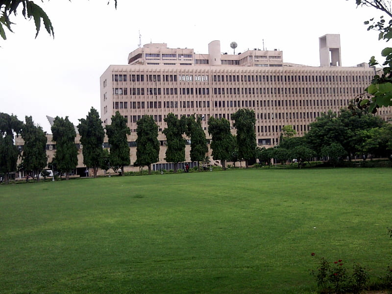 Multi Storey Building, IIT Delhi, HD wallpaper