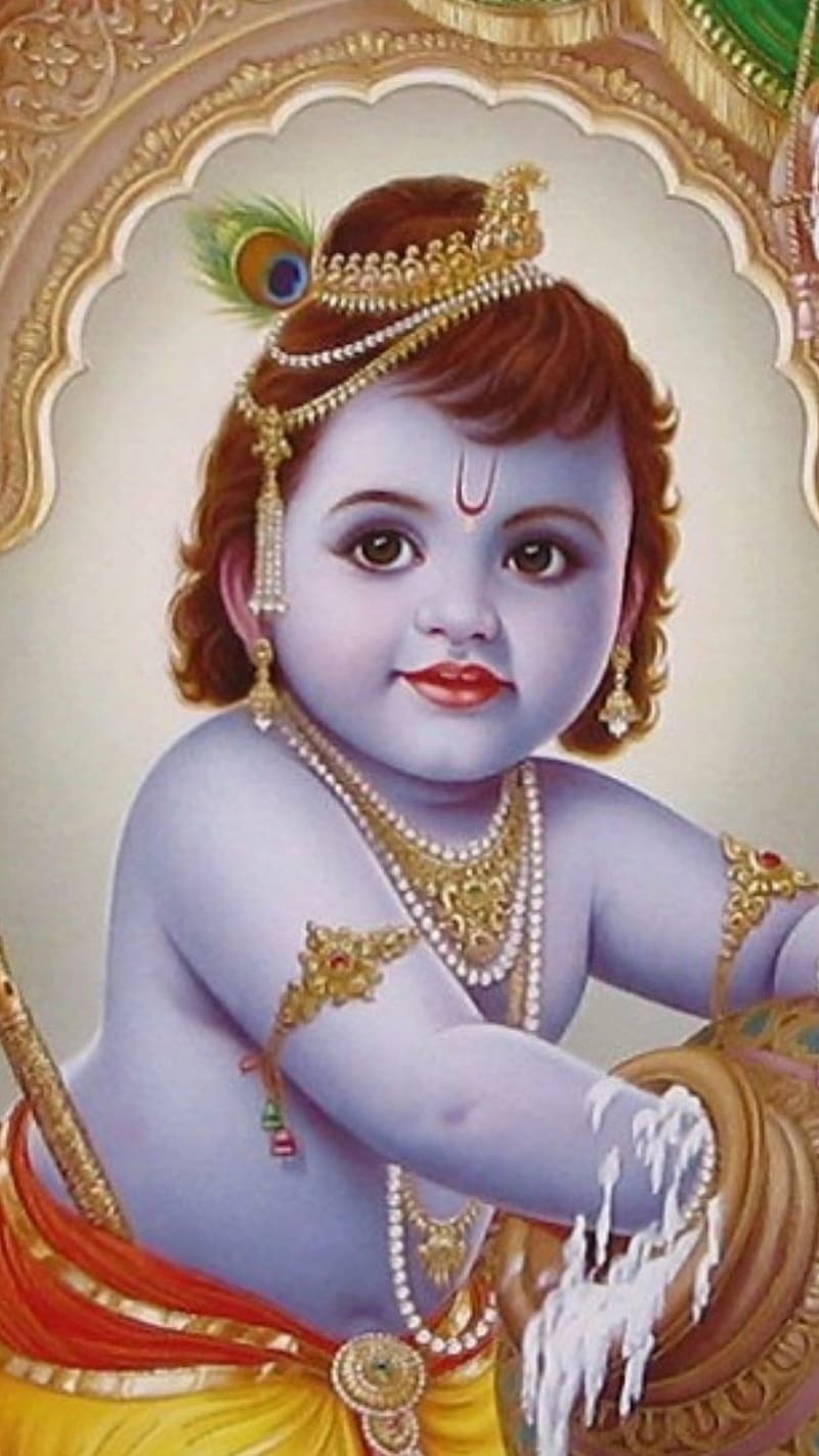 Gopal Thakur, Childhood, lord, god, bhakti, HD phone wallpaper ...