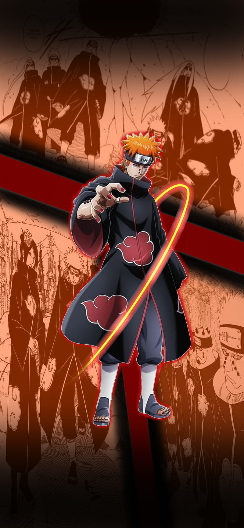 X Px P Free Download Pain Akatsuki Chuva Konan Nagato Naruto Ninja HD Phone