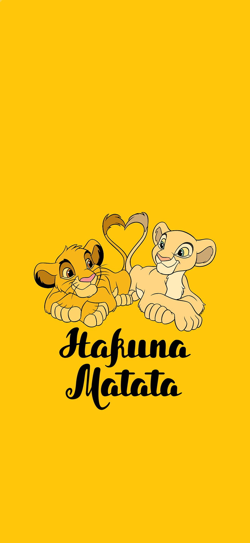 Simba the lion king, hakuna matata, lion, love, orange, rey, simba, the lion king, HD phone wallpaper