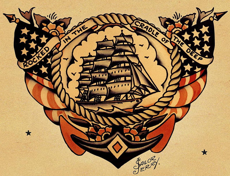106 American Traditional Tattoo Ideas For A Timeless Look | Bored Panda