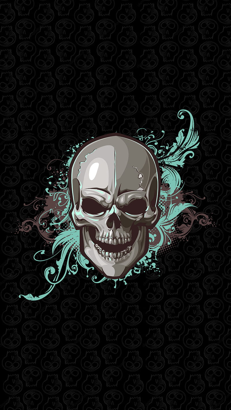 Skull background desig, Tattoo, skull, HD phone wallpaper | Peakpx