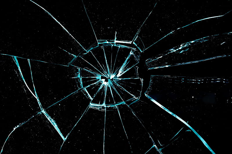 Schermo rotto, broken, crash, glass, HD wallpaper
