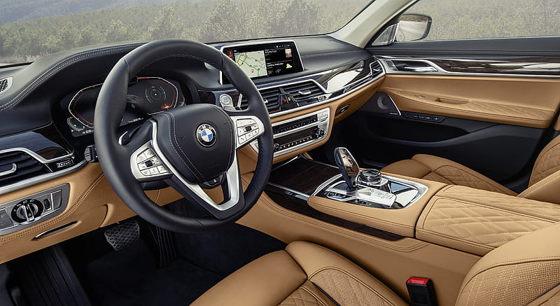 2020 BMW 7-Series 750Li - Interior , car, HD wallpaper