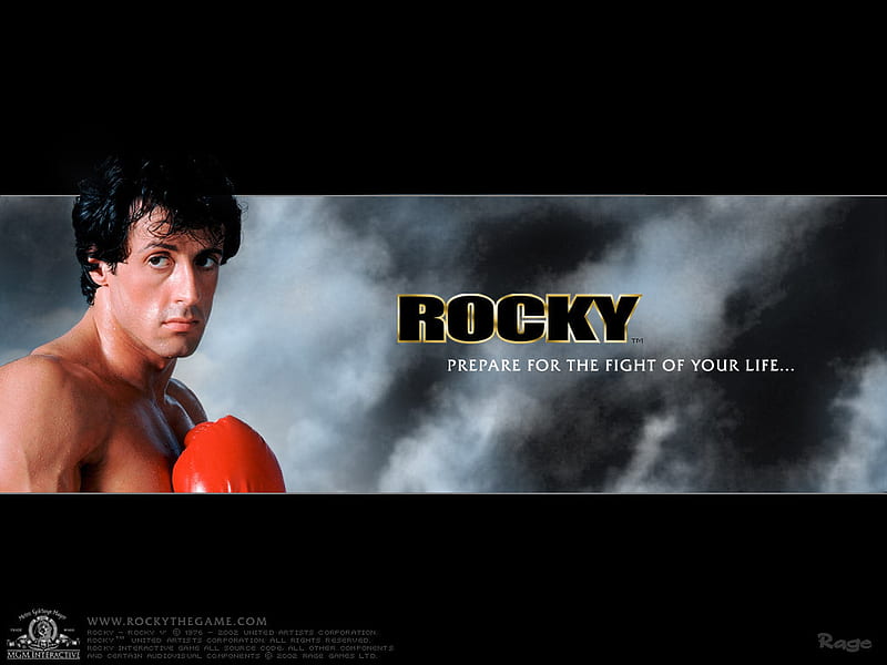 Sylvester Stallone as Rocky Balboa - Sylvester Stallone, Rocky 1, HD wallpaper