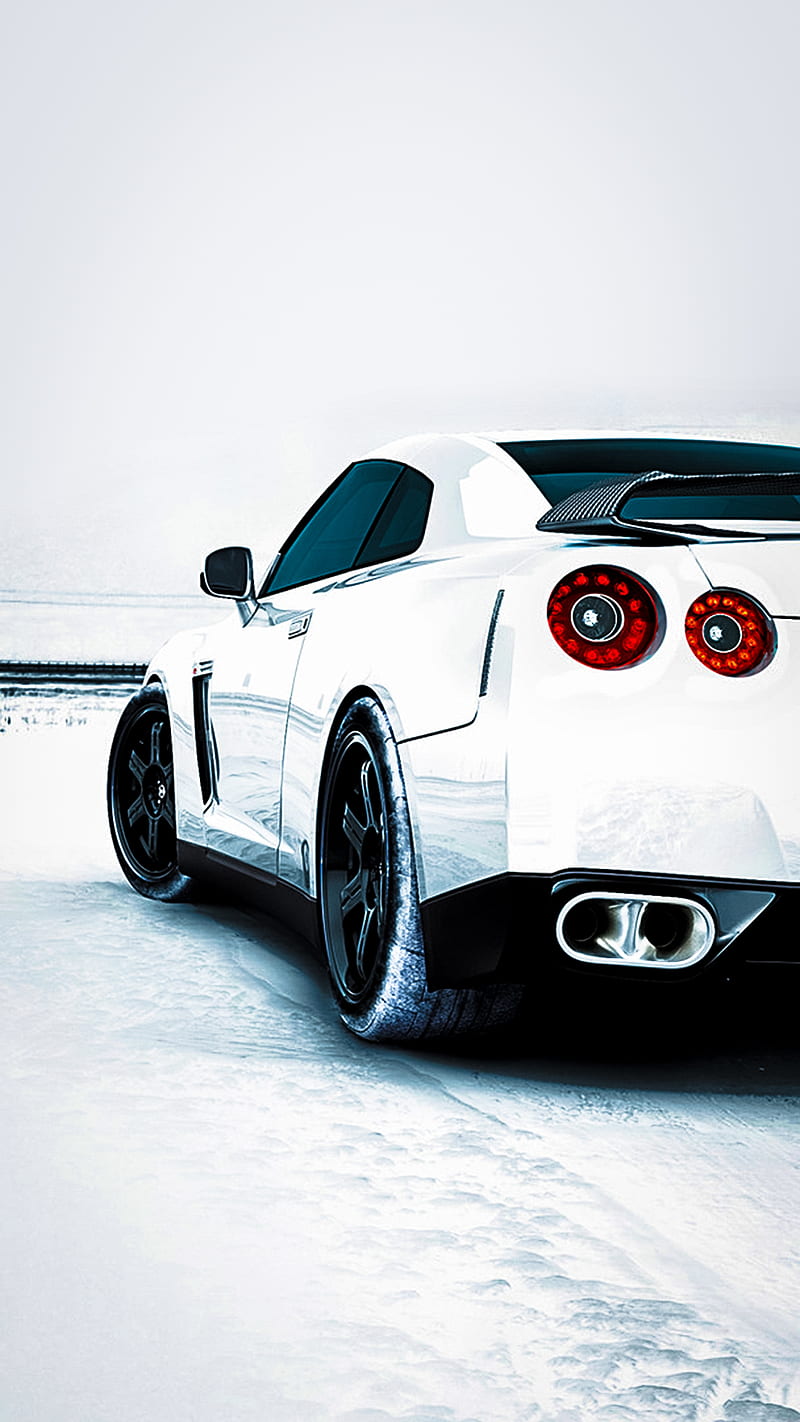Nissan GTR, auto, car, white, HD phone wallpaper | Peakpx