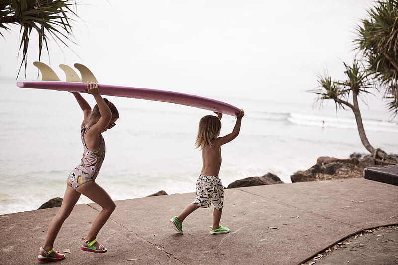 Little girl, pretty, adorable, Surfboard, sightly, sweet, nice, beauty, face, child, bonny, lovely, pure, Walk, blonde, baby, cute, white, Hair, little, Nexus, bonito, dainty, sea, kid, graphy, fair, people, pink, Belle, comely, tree, boy, girl, childhood, HD wallpaper