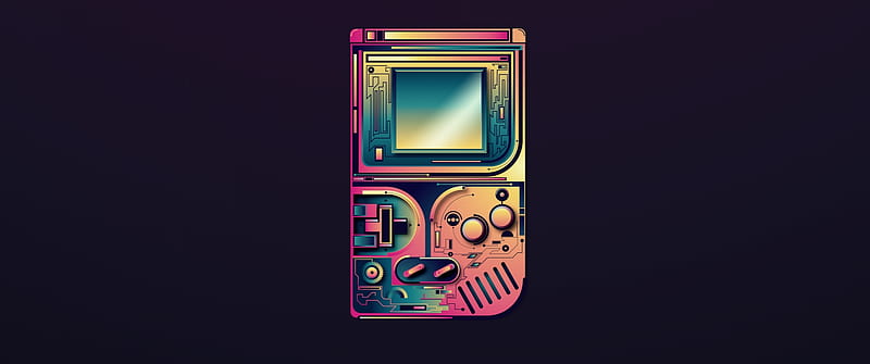 Gameboy, retro, game, play, HD wallpaper