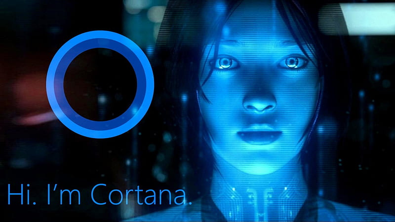 Cortana Merge, halo, windows 10, virtual assistant, cortana, HD wallpaper