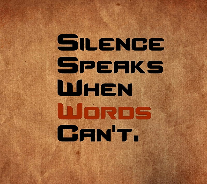 Silence, saying, speaking, HD wallpaper