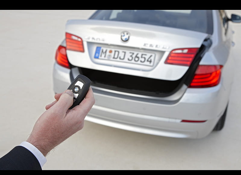 2011 BMW 5-Series Long-Wheelbase - Trunk Lid, car, HD wallpaper