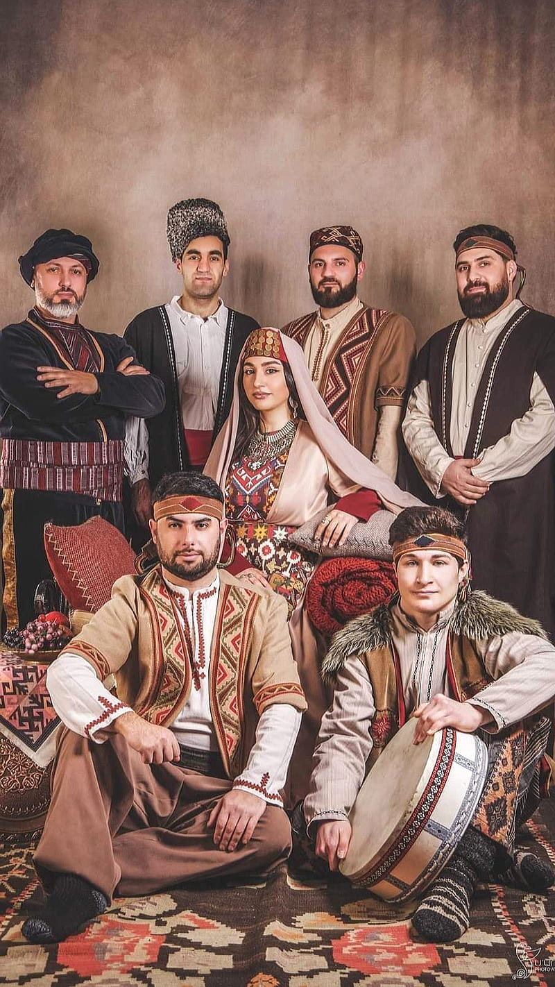 Armenian costume, armenia, costume, fashion, female, history, male, people, portrait, traditional, HD phone wallpaper