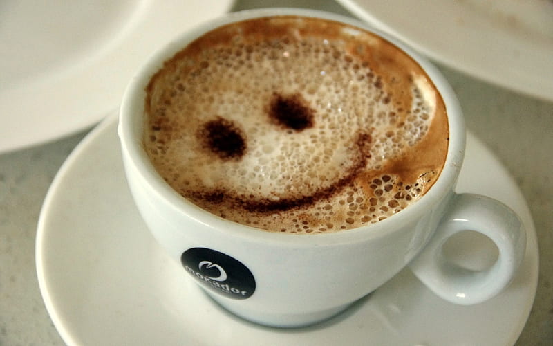 coffee foam cappuccino drink-Food, HD wallpaper