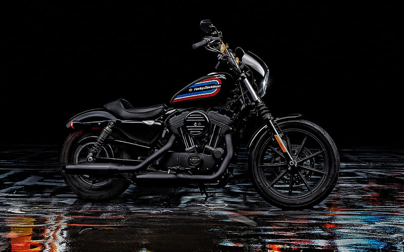 Harley-Davidson Iron 1200, 2020, Iron 1200 Sportsters, exterior, new black  Iron 1200, HD wallpaper | Peakpx