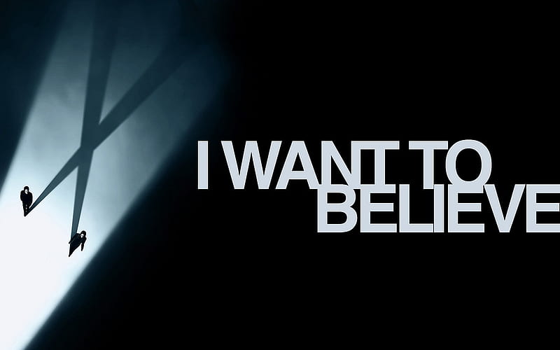 X Files - I Want To Believe, mystery, mulder, molder, xfiles, david duchovny, mistery, scully, x files, tv serie, gillian anderson, HD wallpaper