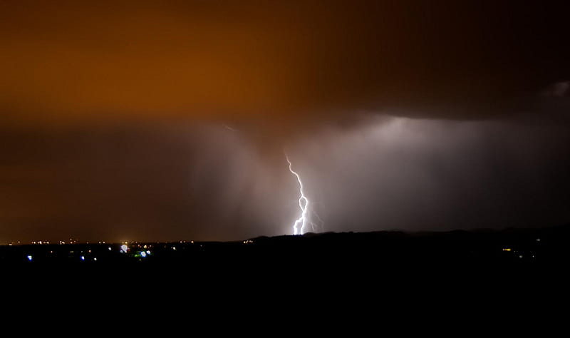 Electricity, force of nature, thunder, nature, night, light, HD ...